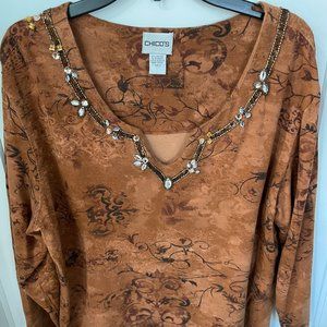 CHicos 3/4 sleeve top